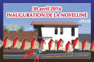 30 avril inauguration de la Novelline